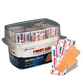 First Aid Only Adhesive Bandages Variety Pack, 150/Box (90095)