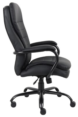 Boss Office Products Bariatric CaresoftPlus Vinyl Executive Big & Tall Chair, Black (B991-CP)