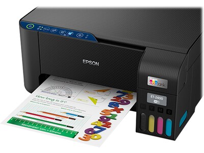 Epson Supertank EcoTank ET-2400 Wireless Color All-in-One Inkjet Printer (C11CJ67201)