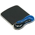 Kensington Duo Gel Mouse Pad, Black/Blue (62401)