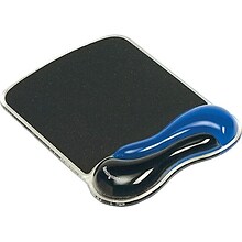 Kensington Duo Gel Mouse Pad, Black/Blue (62401)