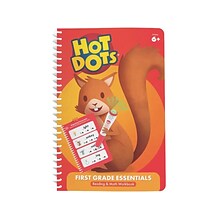 Educational Insights Hot Dots First-Grade Essentials Reading and Math Workbook (2444)