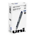 uni Jetstream Ballpoint Pen, Fine Point, 0.7mm, Blue Ink, Dozen (40174)