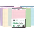 Roaring Spring Paper Products Legal Pads, Recycled Paper in Assorted Colors, 8.5 x 11.75, 50 Sheet