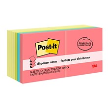 Post-it Pop-up Notes, 3 x 3, Poptimistic Collection, 100 Sheet/Pad, 14 Pads/Pack (R33014YWM)