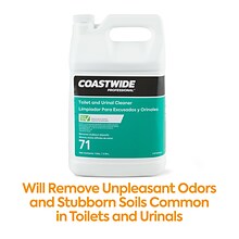 Coastwide Professional Multi-Purpose Cleaners Washroom Toilet Cleaner 71, 3.78L, 4/CT (CW710001-A)