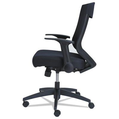 Alera® EB-K Series Height Adjustable Arm Ergonomic Mesh Computer and Desk Chair, Black (ALEEBK4217)