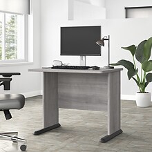 Bush Business Furniture Studio A 36W Small Computer Desk, Platinum Gray (SDD136PG)