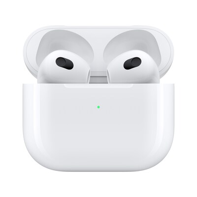Apple AirPods (3rd Generation) Bluetooth Earbuds with Lightning Charging Case, White (MPNY3AM/A)