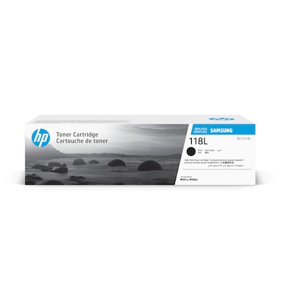 HP 118L Black High Yield Toner Cartridge for Samsung MLT-D118L (SU858), Samsung-branded printer supp