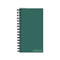 2024-2025 TF Publishing Sea Green 3.5 x 6.5 Academic Weekly & Monthly Planner, Paperboard Cover, G