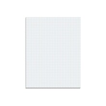 Better Office Graph Pad, 8.5 x 11, Quad-Ruled, White, 50 Sheets/Pad (25602)