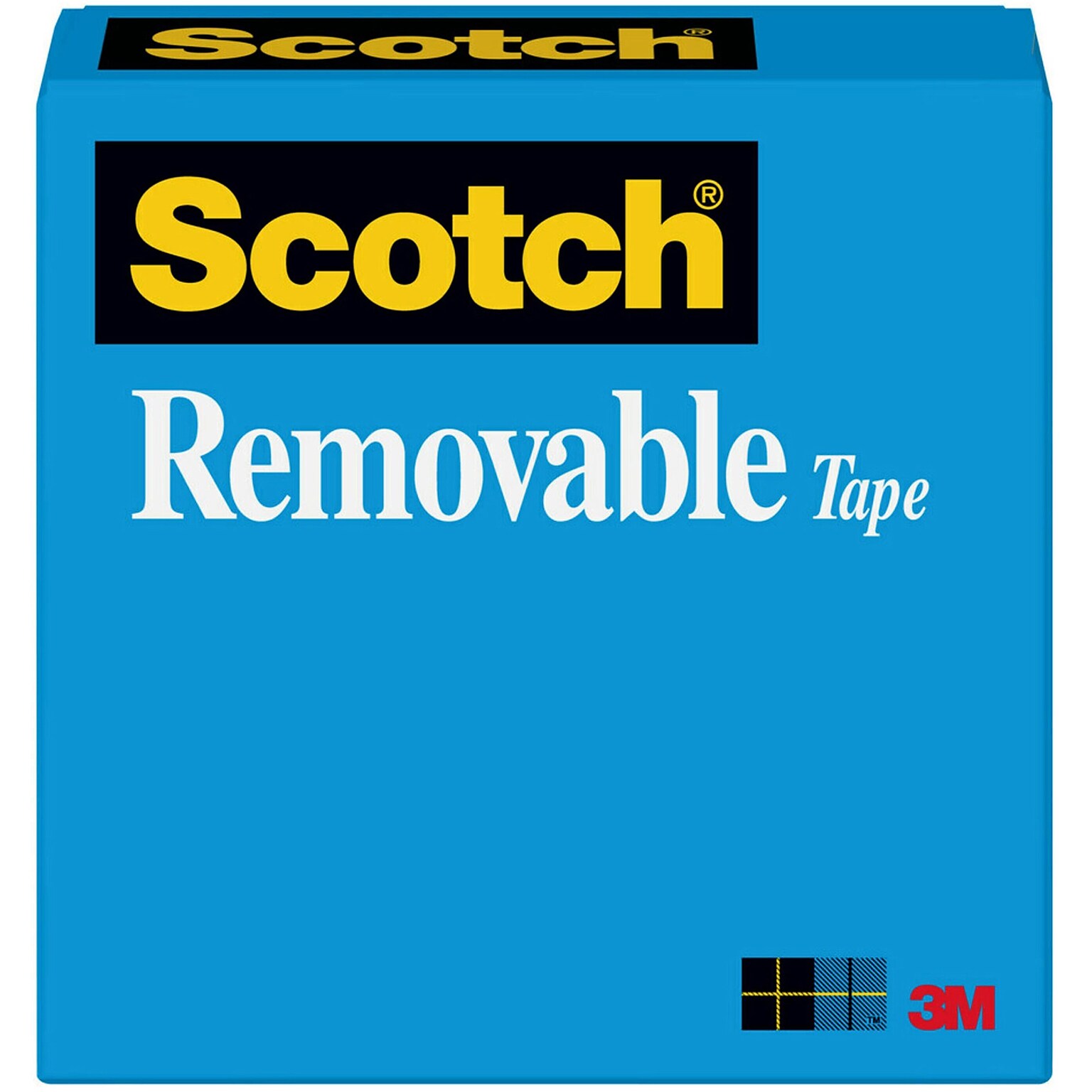Scotch® Removable Invisible Tape, 1/2 x 36 yds. (T9631811)