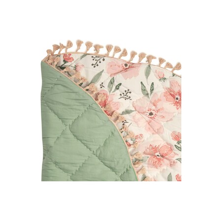 Baby Crane Parker Quilted Playmat, Floral Colors (BC-100PM)