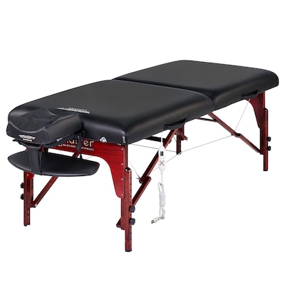Master Massage 31" Montclair ThermaTopTM Master Massage Portable Massage Table with Memory Foam, Reiki Panels (28610)