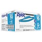 Ziploc Double Zipper Freezer Storage Bags, Gallon, 250 Bags/Carton (682258)