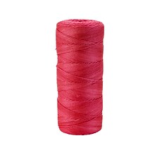 Mutual Industries Nylon Twisted Mason Twine, 0.06 x 550 ft., Glo Pink, 6/Pack (14661-175-550)