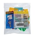 Controltek Key Tags, Assorted, 20/Pack (CNK500133)