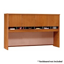 Bush Business Furniture Westfield 72W Desktop Hutch, Natural Cherry (WC72477K)