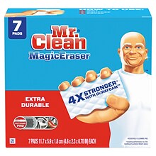 Mr. Clean Magic Eraser Extra Durable White Scouring Pad, 7/Pack (69522)