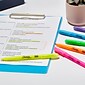 Sharpie Pocket Stick Highlighter, Chisel Tip, Fluorescent Yellow, 5/Pack (1908050)