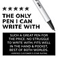 BIC Clic Stic Retractable Ballpoint Pens, Medium Point, Black Ink, Dozen (90433/CSM11BK)