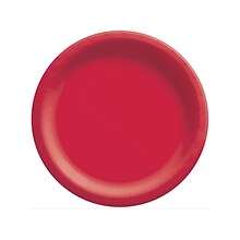 Amscan 8.5 Paper Plate, Red, 50 Plates/Pack, 3 Packs/Set (650011.40)