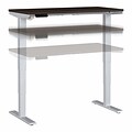 Bush Business Furniture Move 40 Series 48W Electric Height Adjustable Standing Desk, Mocha Cherry/C