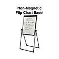 Quill Brand® Flip Chart Easel, Black Steel (28216US/50444US)