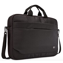 Case Logic ADVA-116 Advantage Attache Notebook Carrying Case, 15.6, Black (3203988)