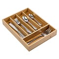 Honey-Can-Do Bamboo Silverware Drawer Organizer, Brown (KCH-07643)