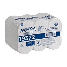 Angel Soft Professional Series Compact 2-Ply Coreless Toilet Paper, White, 1125 Sheets/Roll, 18 Roll