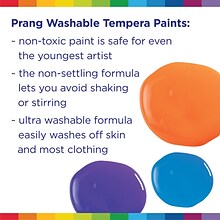 Prang Washable Ready-to-Use Paint, Orange, 128 oz.