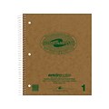 Roaring Spring Paper Products Environotes 1-Subject Notebooks, 9 x 11, College Ruled, 80 Sheets, B