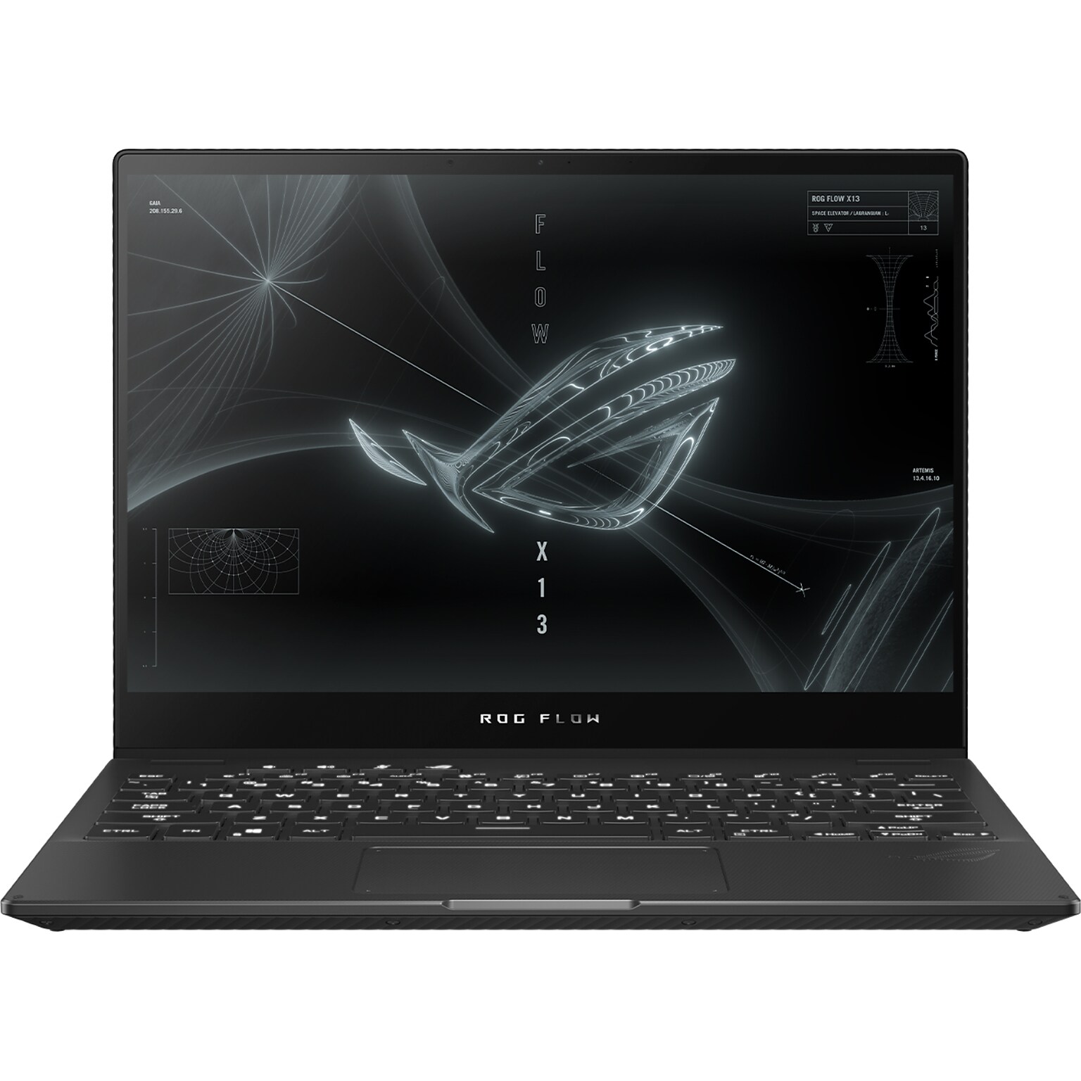 Asus ROG Flow X13 GV301 13.4 Laptop, AMD Ryzen 9 5980HS, 32GB Memory, 1TB SSD, Windows 10 Pro (GV301QH-XS98-B)