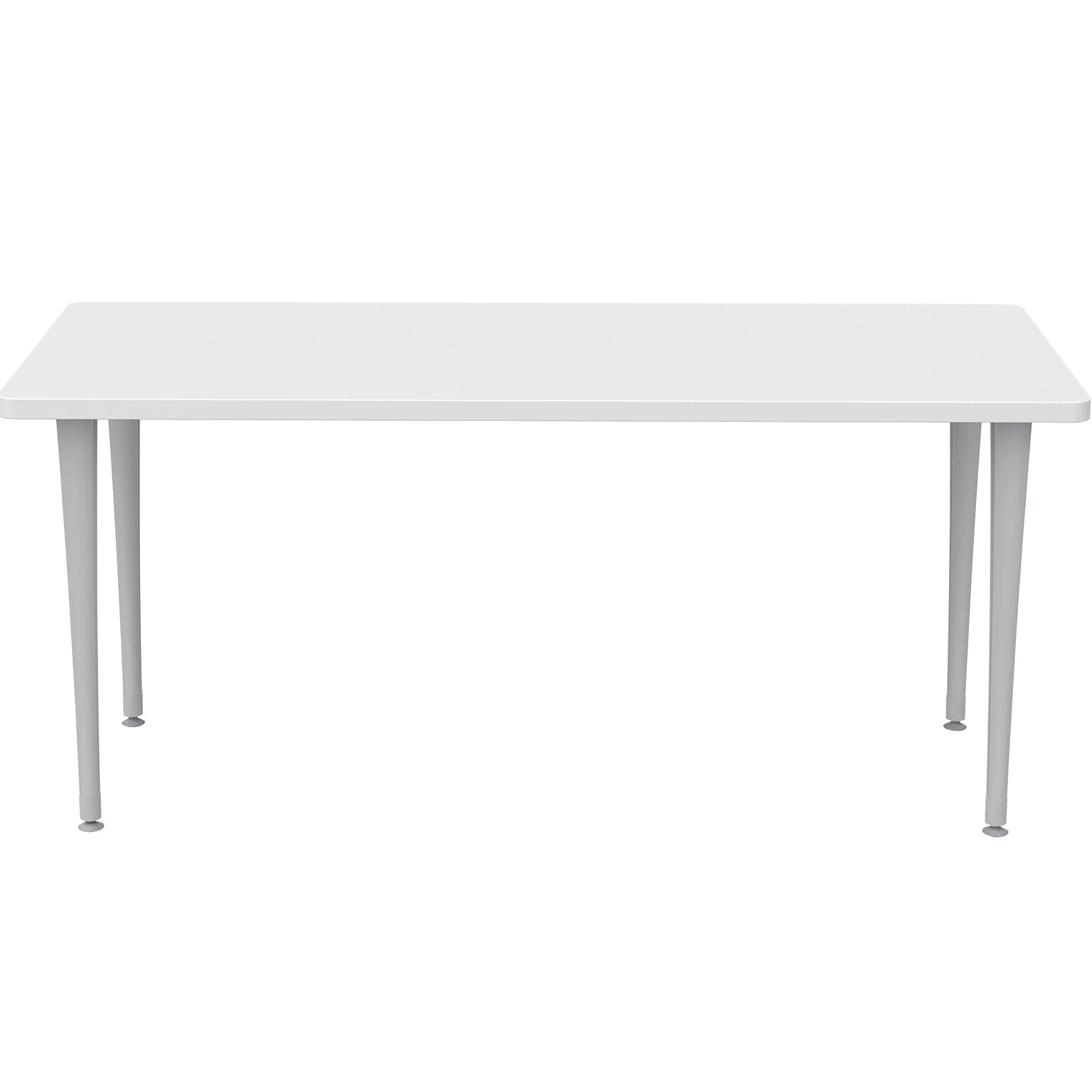 Safco Rumba Training Room Table, 24 x 60, Designer White (RBA6024PGSLDSWT)