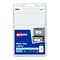 Avery Multi-Use Laser/Inkjet Shipping Label, 1 1/2 x 4, White, 3 Labels/Sheet, 50 Sheets/Pack (054