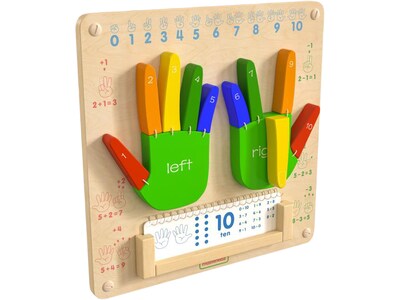 Flash Furniture Bright Beginnings Counting STEAM Wall Activity Board (MK-ME09524-GG)