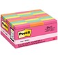 Post-it® Notes, 1 3/8" x 1 7/8", Poptimistic Collection, 100 Sheets/Pad, 24 Pads/Pack (653-24ANVAD)