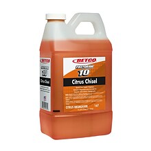 Betco Fastdraw 10 Citrus Chisel Cleaner/Degreaser, Citrus Scent, 67.6 oz., 4/Carton (BET1674700)