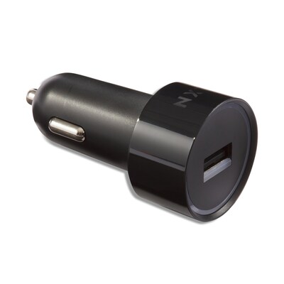 NXT Technologies™ Universal 1 USB Port Car Charger, Black (NX54335)