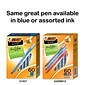 BIC Round Stic Xtra-Life Ballpoint Pen, Medium Point, Black Ink, 60/Pack (GSM609-BLK)