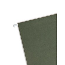 Smead Hanging File Folders, Letter Size, Standard Green, 25/Box (64010)