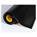 Crown Mats Wear-Bond Tuff-Spun Anti-Fatigue Mat, 36 x 144, Black (WB 0312KD)