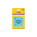 Post-it Full Adhesive Notes, 3 x 3, Energy Boost Collection, 30 Sheet/Pad, 4 Pads/Pack (F3304SSAU)