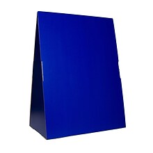 Flipside Spiral-Bound Flip Chart Easel, 24, Blue Cardboard (30500)