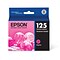 Epson T125 Magenta Standard Yield Ink Cartridge, Prints Up to 385 Pages (T125320-S)