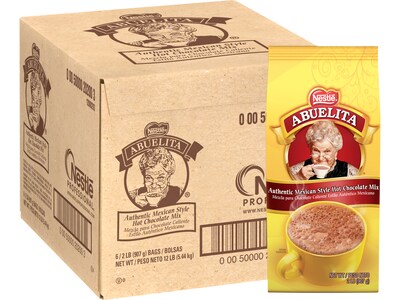 Nestle Abuelita Authentic Mexican Style Hot Cocoa, 32 oz., 6/Carton (12080293)