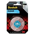 Scotch Double Sided Mounting Tape, 1 x 60, Clear (410S)