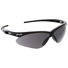 MCR Safety Memphis Safety Glasses, Wraparound, Gray Lens (MP112)